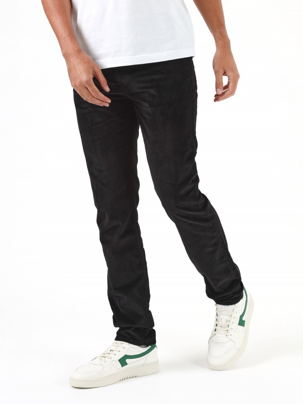 7 For All Mankind Men’s Slimmy Corduroy Jeans 31 Vasal Black